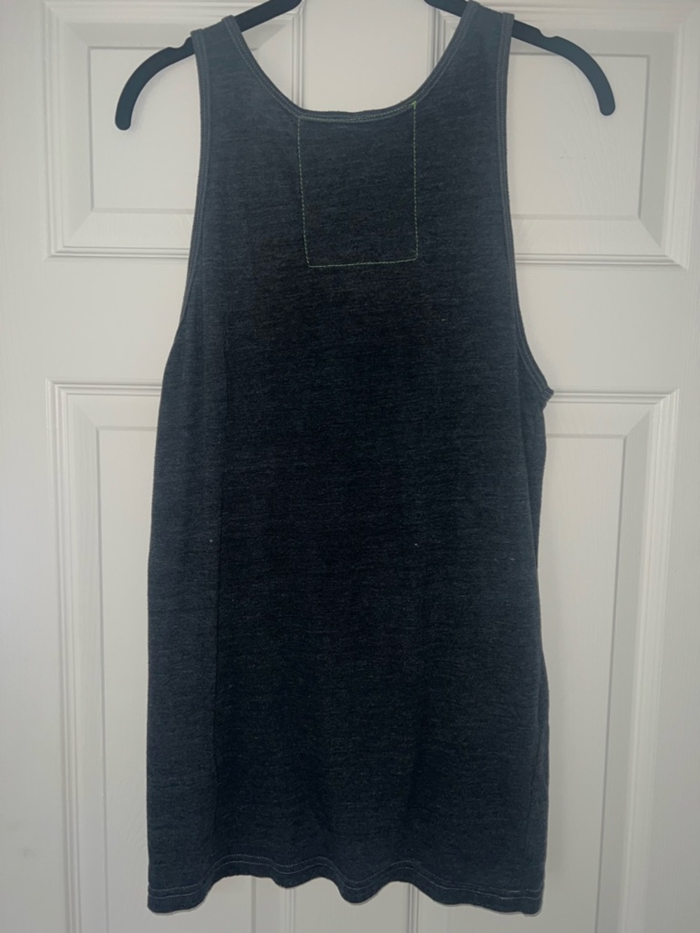 Aviator Nation Flash Lightning Bolt Tank Top Charcoal Gray Size M - Picture 2 of 4